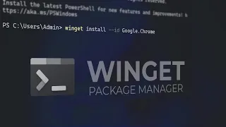 Install applications with a single command | winget