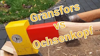 Gransfors Bruks Splitting Maul vs Ochsenkopf /Stihl Pro Axe