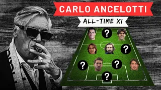 Carlo Ancelotti’s All Time Greatest XI : Pirlo | Maldini | Ronaldo | Ramos