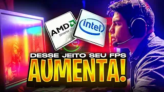 COMO AUMENTAR A VELOCIDADE DO PROCESSADOR E GANHAR MUITO FPS E DESEMPENHO 2023!!