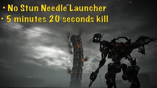 Armored Core 6 Ice Worm [ No Stun Needle Launcher / 5 minutes 20 seconds kill ]