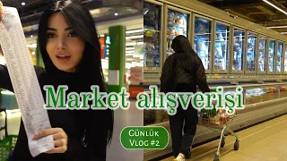 Market Alishverishi |  Günlük VLOG #2