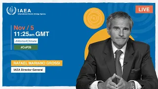 #Atoms4Climate: Interview with Director General Rafael Mariano Grossi at #COP26