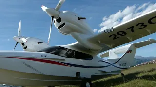 L-44 M "Chaika"- "Seagul" and L-145 "Aviatech"  amphibious aircraft at LYPO