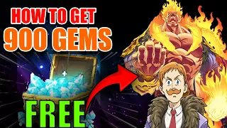 HOW TO GET THE NEW ESCANOR FOR FREE! EVEN WITH 0 GEMS - SEVEN DEADLY SINS GRAND CROSS