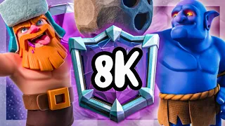 8K TOP LADDER BALLOON FREEZE ❄️