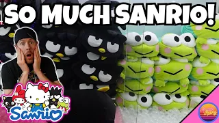 The Claw Machines Are Filled with SANRIO Plush at Round 1!