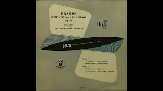 Brahms symphony No,4 Krips LSO original