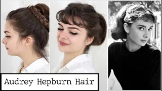 Four Audrey Hepburn Styles | Hair Tutorial