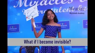 What if I become invisible? (Speech by Meleesha Jayarathne)