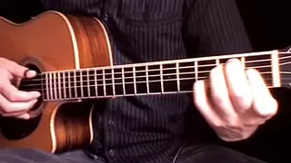 Beginning fingerstyle guitar : Learn Freight train 1 + tablature