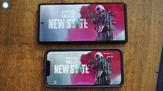 Pixel 6 vs Iphone 13 Mini - PUBG New State Gaming Comparison - Sick Game