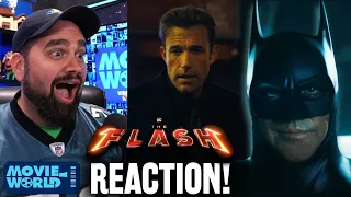 OMG! The Flash Super Bowl Trailer! Michael Keaton Back As Batman! REACTION