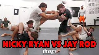 Nicky Ryan Trains for WNO with Jay Rod (Back-to-Back Rounds) | B-Team Training