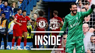 INSIDE: Chelsea 1-1 Liverpool | Brilliant team goal finished by Luis Diaz! Behind the scenes