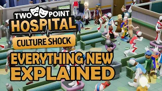 Every new feature explained | Plywood Studios | Two Point Hospital Culture Shock DLC