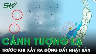 Cảnh Tượng Dị Thường Trước Khi Động Đất Ở Nhật Bản: Ánh Sáng Lạ, Đàn Quạ Đen Kịt Trên Bầu Trời |SKĐS