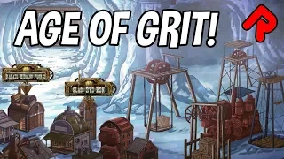 AGE OF GRIT gameplay: Steampunk Wild West Trading! (PC early access game)