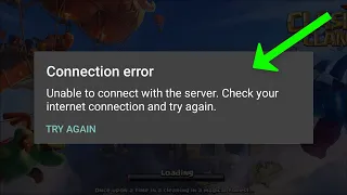 Clash Of Clans - Connection Error - Unable To Connect With The Server - Check Your Internet - 2022