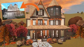 TRANSFORMING MY HOUSE FOR FALL + testing tiktok build hacks | ROBLOX Bloxburg