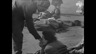 British soldiers saving people from the Holocaust