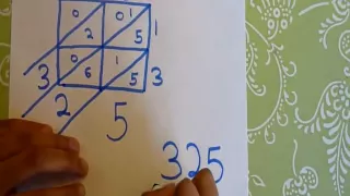 Lattice Multiplication - VERY EASY explaination