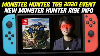 Monster Hunter TGS 2020 Event - Monster Hunter Rise & Monster Hunter Stories 2