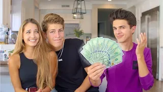 Paying Sister and her "Boyfriend" to Tell their DEEP Secrets! | Brent Rivera