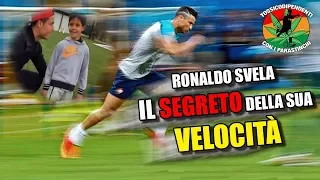 Ronaldo spiega al figlio il segreto della sua velocità | #doppiaggicoatti |