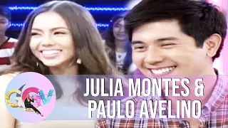 Julia Montes and Paulo Avelino share how they bond on the set of 'Walang Hanggan' | GGV