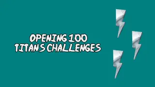 Opening 100 Titan's Challenges | Howrse Preprod