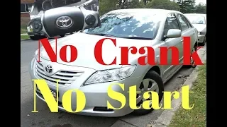 2011 Toyota Camry won't start issue.....one click....fixed!