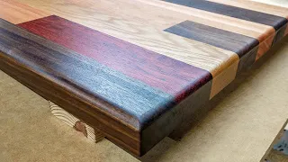 Making a Wooden Kitchen Island Countertop