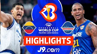 Venezuela 🇻🇪 vs Cape Verde 🇨🇻 | J9 Highlights | FIBA Basketball World Cup 2023