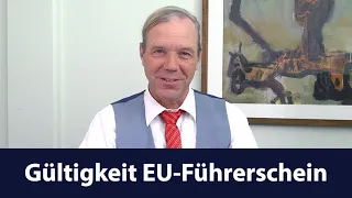 Gültigkeit des EU-Führerscheins in Deutschland