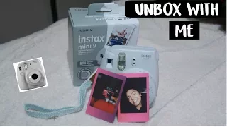 Fujifilm Instax Mini 9 Unboxing + First Impressions and demo