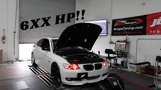 N54 UPGRADED TWIN TURBOS MADE CRAZY POWER
