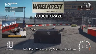 WRECKFEST - Career Mode - Couch Craze Sofa Race Challenge - 012