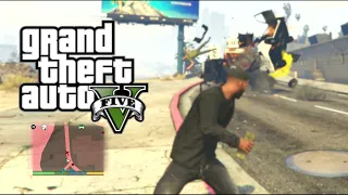 Grand Theft Auto V (Xbox One) Free Roam Gameplay #2 [1080p]