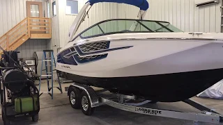 2017 Regal 22FasDeck ESX in Newport Blue w/Power Tower