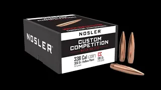 Nosler Custom Competition  338 300 gr/19,4 грамм HPBT ВС 0-800