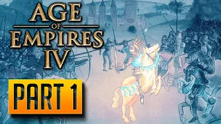 Age of Empires 4 - The Hundred Years War Walkthrough Part 1: Thirty & Paris [PC]