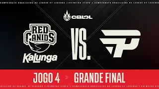 CBLOL 2022: 1ª Etapa - Grande Final | paiN Gaming x RED Kalunga (Jogo 4)