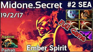 Midone [Secret] Ember Spirit - Dota 2 Full Game 7.18