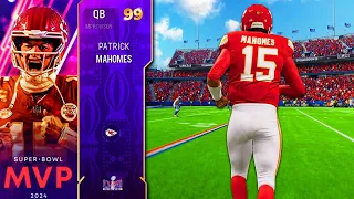 The First 99 in Madden 24 is.. Patrick Mahomes!