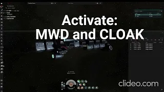 Eveonline: Occator MWD CLOAK trick