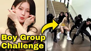 (G)I-DLE’s Miyeon goes viral for her boy group dance challenge #kpop