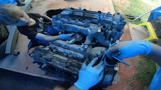 How to remove intake manifold and Swirl valves on 2008 Mercedes Sprinter 3.0L Diesel Engine