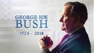 Washington arrival ceremony for George H.W. Bush