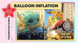 Macy's Thanksgiving Day Parade Balloon Inflation Event 2021 🎈🦃